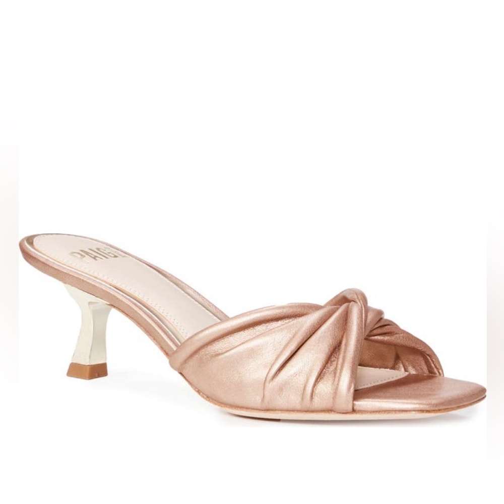Paige Mia Leather Sandals